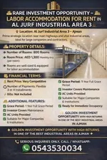 فرصه مميزة للمستثمرين كامب سكن عمال بسعر مناسب جدا فقط 1300 مع عدد غرف كبير جدا فرصه لا تفوت : Image 5