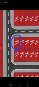 أرض سكني للبيع في ام القوين (السرة) تاون هاوس : Image 1