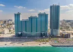 شقة راقيه وواسعه مفروشة بالكامل في أبراج كورنيش عجمان للبيع : Image 1