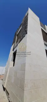 For sale a new modern natural stone villa under construction in Riyadh : Image 6