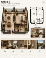 For Sale Apartment in Aljada, Sharjah : Image 2