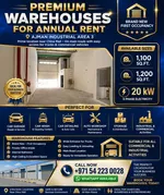 Warehouse for annual rent in a very special location suitable for all commercial and industrial activities : Image 1