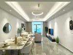 شقة غرفتين بإطلالة مباشرة على الواجهة المائية  2BHK Waterfront | 2349 Sqft | Ajman Creek Tower : Image 2