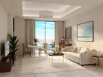 شقة غرفتين بإطلالة مباشرة على الواجهة المائية  2BHK Waterfront | 2349 Sqft | Ajman Creek Tower : Image 3