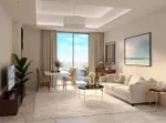 شقة غرفتين بإطلالة مباشرة على الواجهة المائية  2BHK Waterfront | 2349 Sqft | Ajman Creek Tower : Image 4