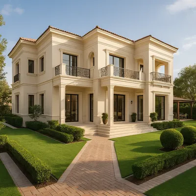 فيلا فاخرة مستقلة مقابل الحديقة – ند الشبا : Image