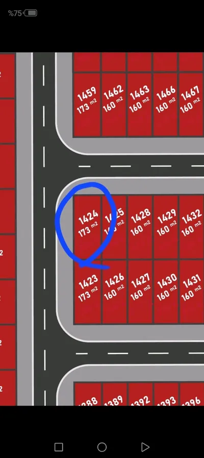 أرض سكني للبيع في ام القوين (السرة) تاون هاوس : Image