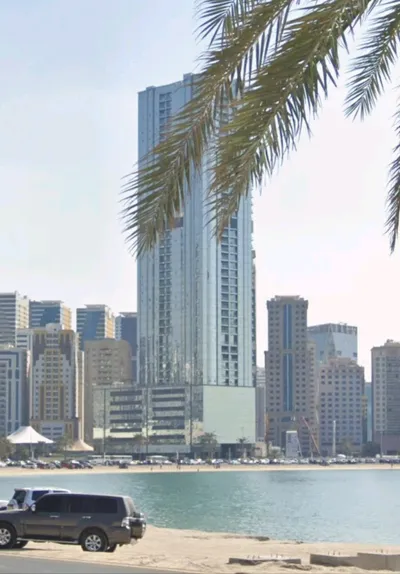 Investment Tower with 9.5% return Sharjah Investment Tower for Sale in Al Mamzar with 9.5% ROI — Sharjah : Image