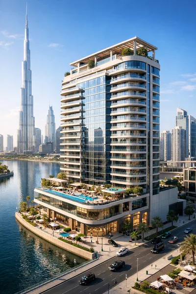 فندق فاخر 5 نجوم للبيع في بزنس باي – فرصة استثمارية نادرة بعائد مرتفع : Image