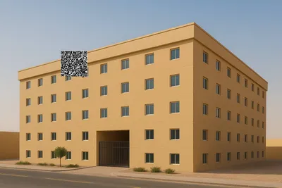 سكن عمال متاح في الصجعة، مناسب للشركات والمؤسسات الكبرى الباحثة عن سعة استيعابية كبيرة وموقع استراتيجي، مع موافقات MOHRE وجاهزية كاملة للإشغال. : Image