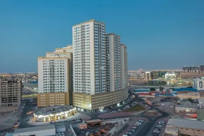 🏡 غرفة وصالة للبيع في أبراج اللؤلؤة – عجمان : Image