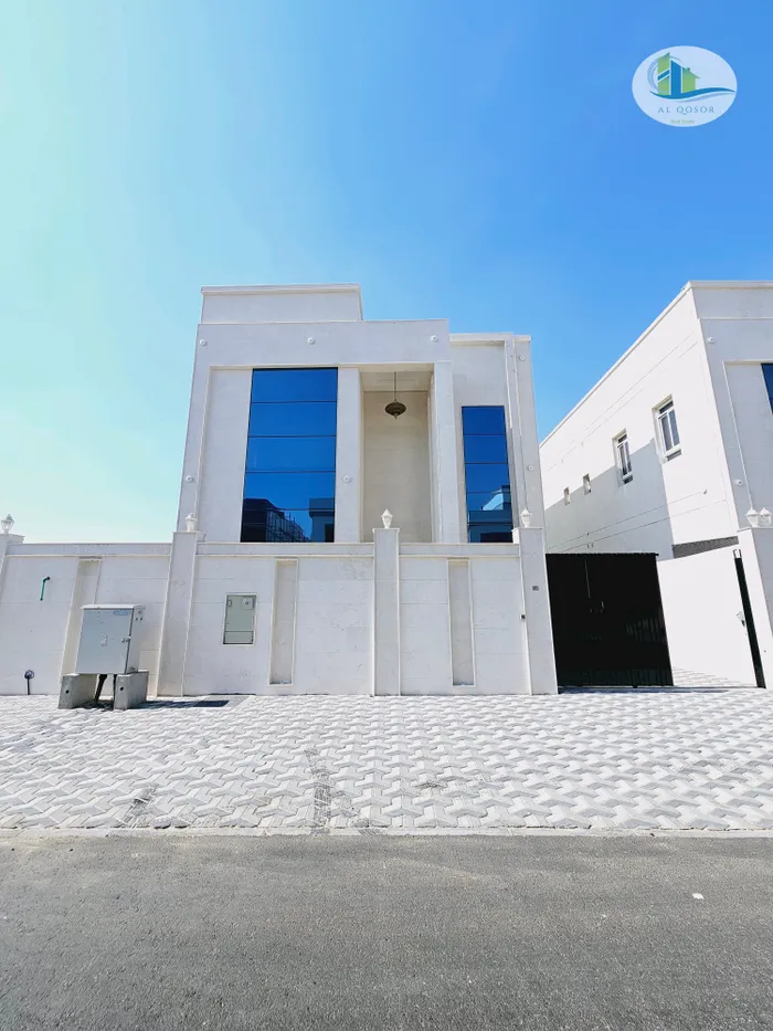 Villa for sale in Ajman, Jasmine area, two floors facing a stone directly on a neighbor street, with the possibility of easy bank financing : Image 1