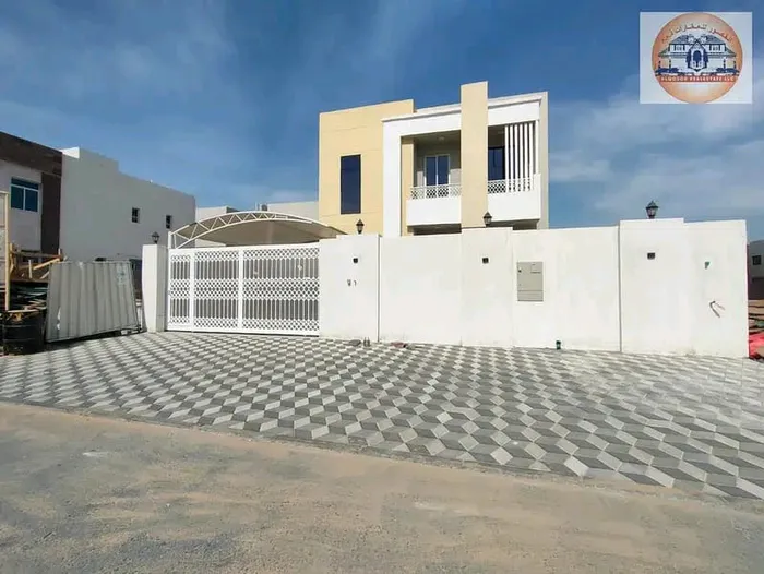 Villa for sale in Ajman, Jasmine area, two floors, Arabic design, various finishes, directly on a neighbor street, with the possibility of easy bank financing : Image 1
