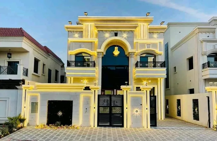 فيلا للبيع بقسط شهري بتمويل بنكي فيلا شكل قصر تشطيب ديلوكس مساحات واسعه : Image 1