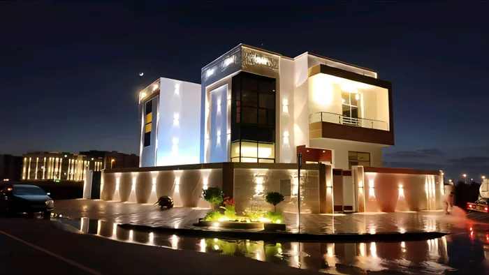 Modern villa on the corner of two streets including registration and ownership fees and no annual service fees : Image 1