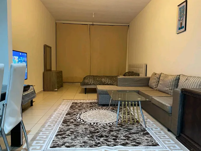 For rent in the Emirate of Ajman, Rashidiya area, Ajman One Towers, furnished studio with hotel furniture, super deluxe finishing : Image 1
