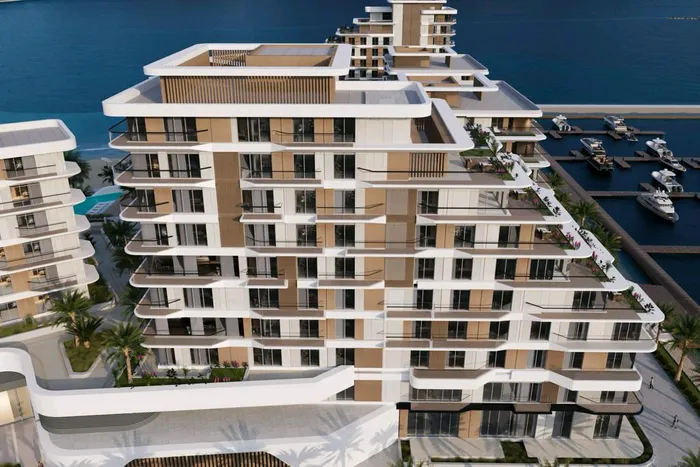 شقق للبيع في  مدينة خورفكان مباشرة على شارع الكورنيش بين ميناء وشاطئ خورفكان بمقدم 10% : Image 1