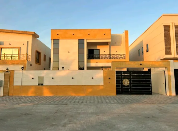 فيلا للبيع بعجمان منطقة العاليه طابقين وجهه حجر على شارع جار مباشرة مع امكانية التمويل البنكي الميسر : Image 1