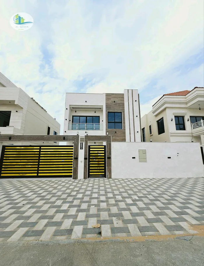 Including registration and ownership fees in Ajman, Al Helio area, two floors facing a stone directly on a neighbor street, with the possibility of easy bank financing : Image 1