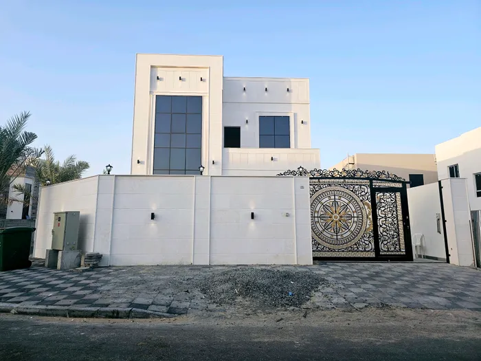 فيلا للبيع بعجمان منطقة الياسمين طابقين وجهه حجر زاويه شارعين مع امكانية التمويل البنكي الميسر : Image 1