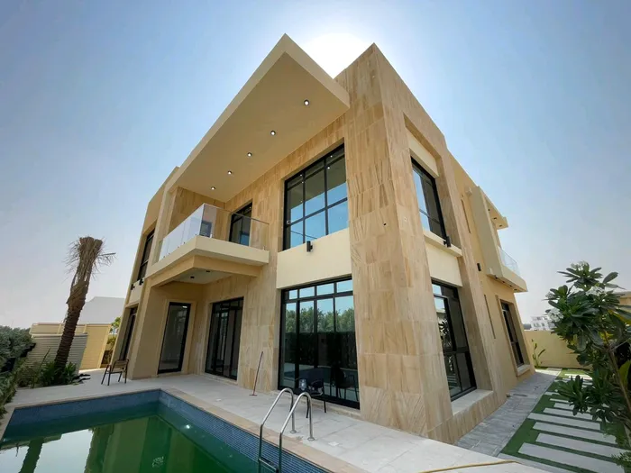 للبيع فيلا جديدة في ند الشبا طابقين : Image 1