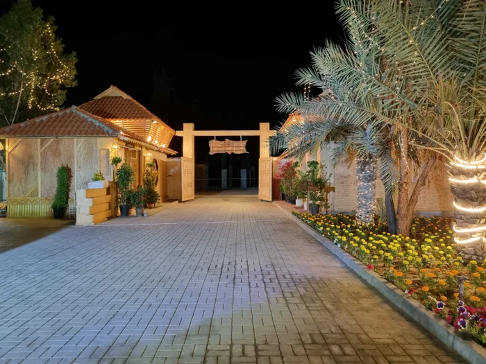Farm for rent in Ajman 
An area of 160 thousand feet 
Suitable for all activities 
Places to hold events or weddings
Overnight rooms - tents ready 
Places for activities
Children's play area
Agriculture - natural environment - places to raise 
Animal : Image 1