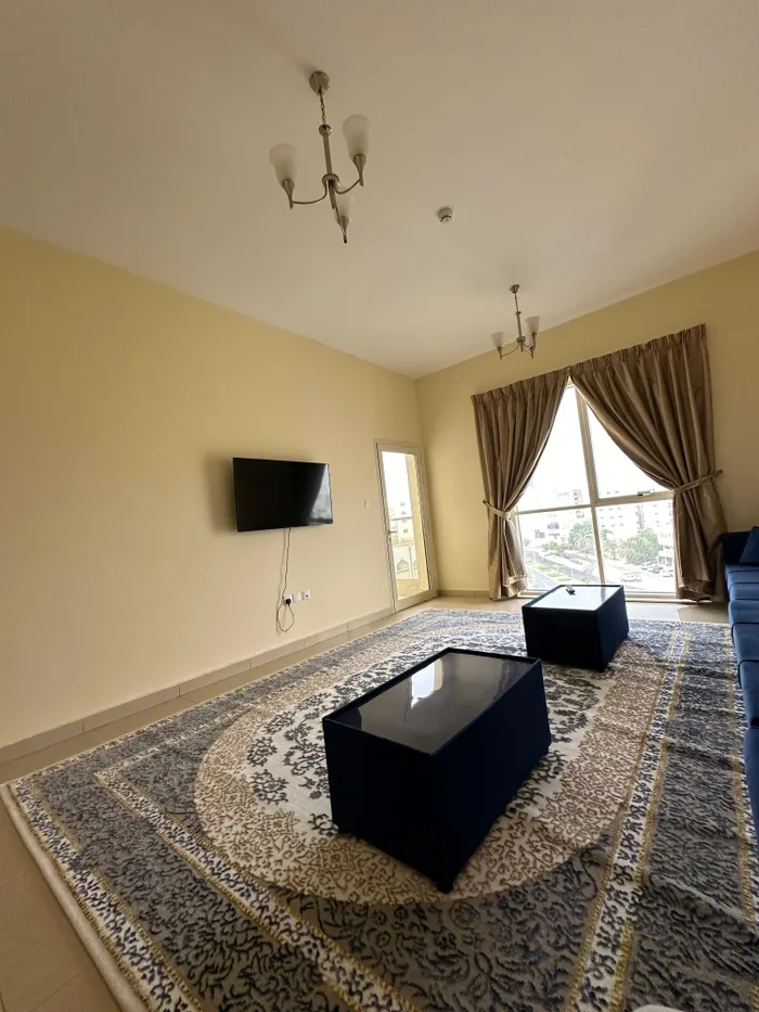 شقة للايجار الشهري غرفتين وصالة في عجمان : Image 1