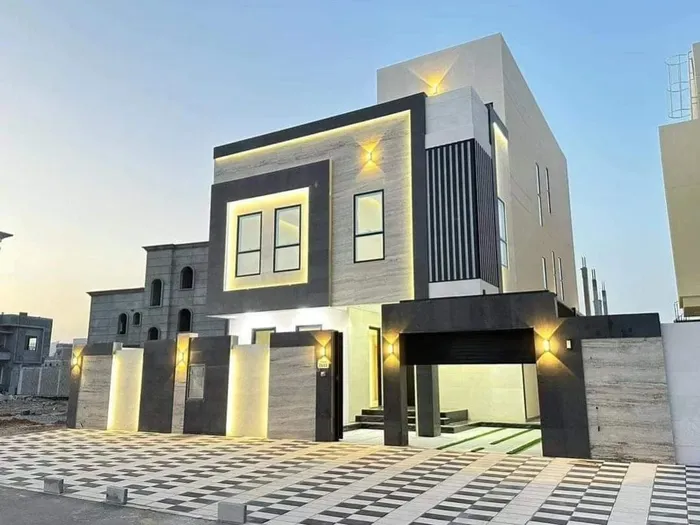Villa for sale in Ajman _ Al Bahiy _ Sheikh Mohammed Bin Zayed Street : Image 1