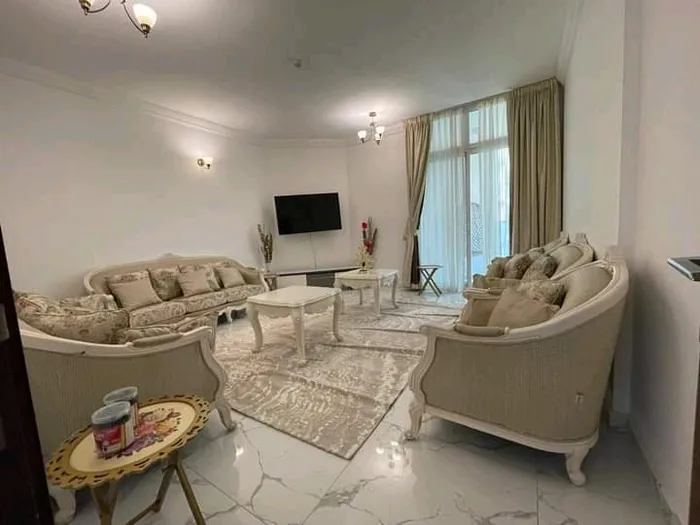 Furnished apartment for monthly rent in Ajman, two bedrooms and a hall : Image 1