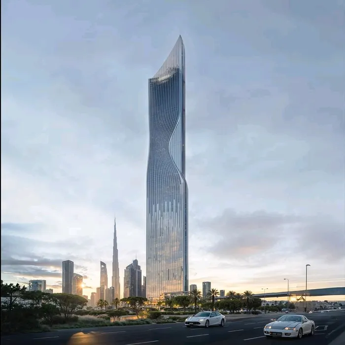 A view of Burj Khalifa flexible payment The tallest residential tower in the world : Image 1
