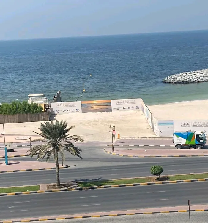 شقة للايجار السنوي على كورنيش عجمان : Image 1