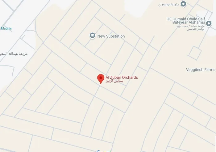 للـبيع ارض سـكني فـي الشارقة بـساتين الـزبير : Image 1