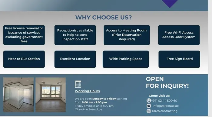 Upscale business center licensing offices provide a strategic location : Image 1