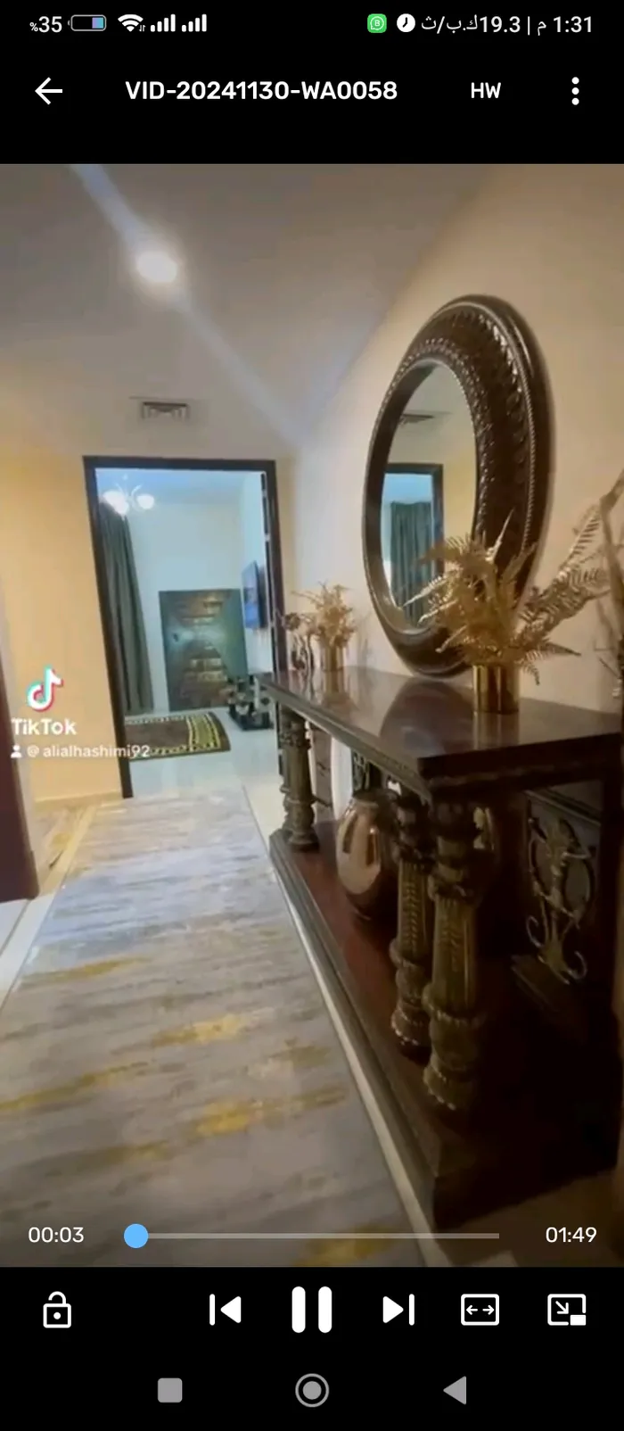 Apartment for monthly rent : Image 1