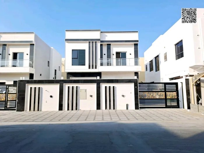 فيلا للبيع بعجمان منطقة الياسمين طابقين وجهه حجر على شارع جار مباشرة مع امكانية التمويل البنكي الميسر : Image 1