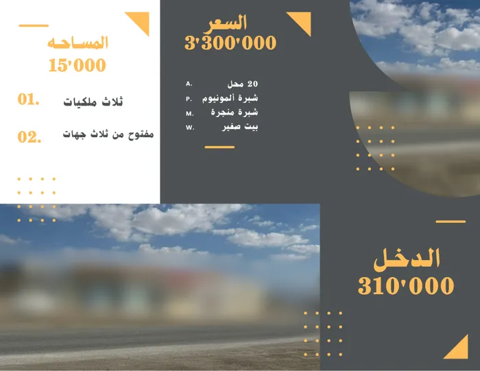 For sale 20 shops, aluminum warehouse, Shubra El-Kheima, small house in the middle : Image 1