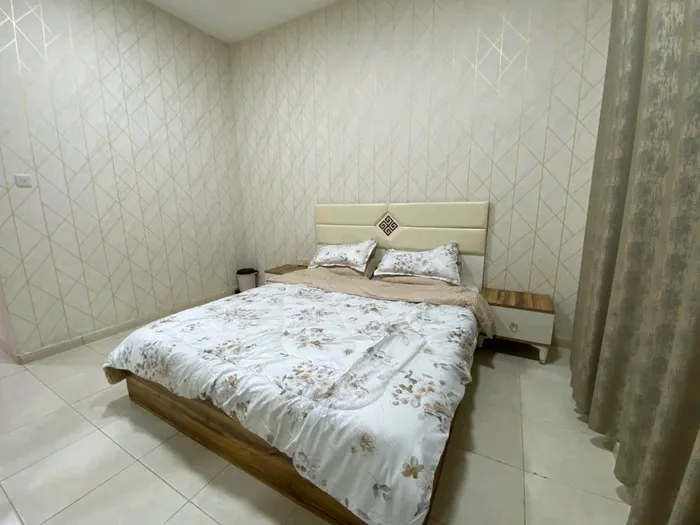 A furnished room and hall in Hamidiya in Garden City Towers. The price is a surprise 3500 including all bills and the Internet 
Insurance 500
To contact WhatsApp 
Furnished room and lounge in Hamidiya Garden City Towers the price is a surprise includ : Image 1