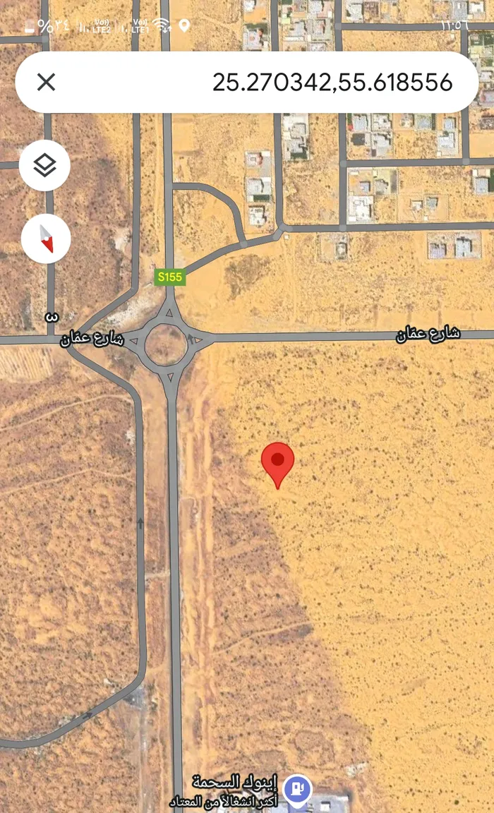 For sale a plot of land in the Al-Sahma area : Image 1