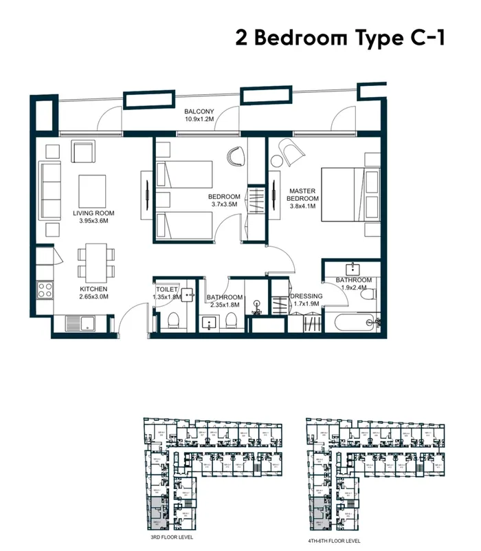 Apartment for sale in Aljada. Contract No. 8853 : Image 1