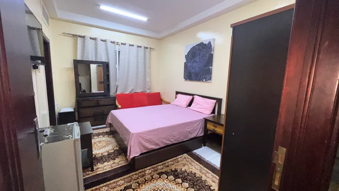 شقة غرفه ماستر للايجار الشهري شارع الملك فيصل عجمان : Image 1