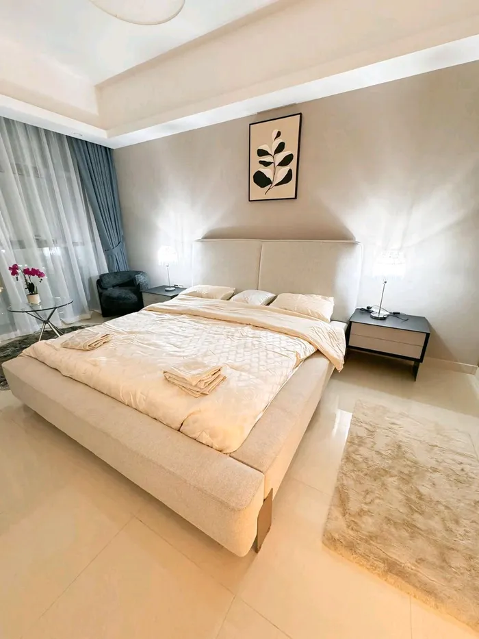 للإيجار شقة غرفة و صالة أول ساكن مفروش شهري في عجمان الراشدية 2 شارع شيخ خليفة : Image 1