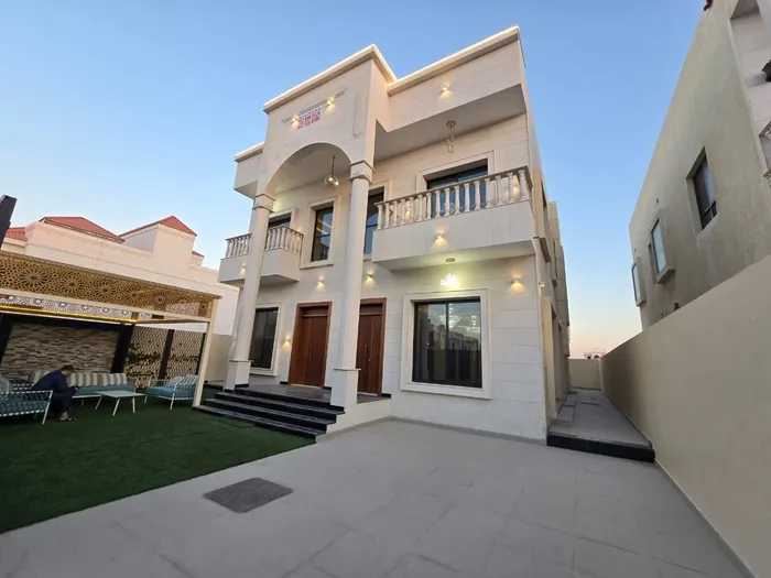 🏡 للبيع فيلا فاخرة طابقين – أول ساكن في منطقة الزاهية / عجمان 🏡 : Image 1