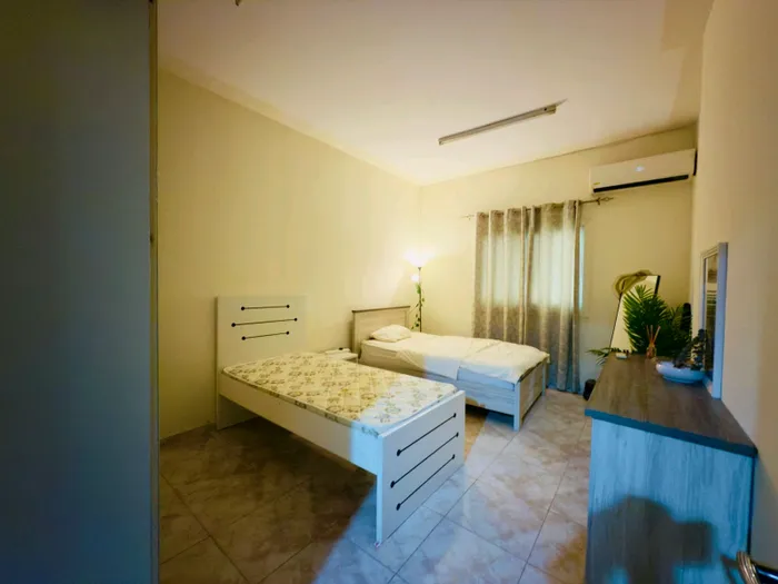 For rent a monthly furnished one-bedroom apartment in Ajman, Rashidiya 1, behind the Black Ramada Hotel, including bills : Image 1