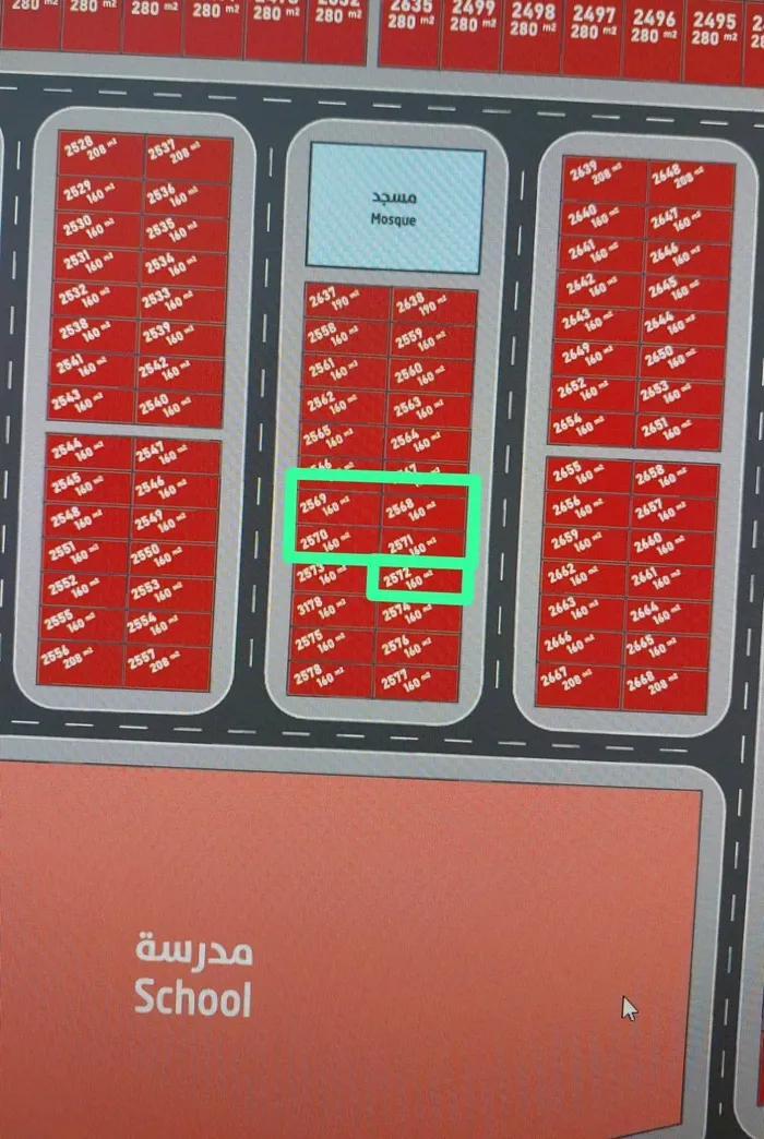 للبيع أراضي سكنية فلل تملك حر في مجمع بساتين السرة بأم القيوين : Image 1