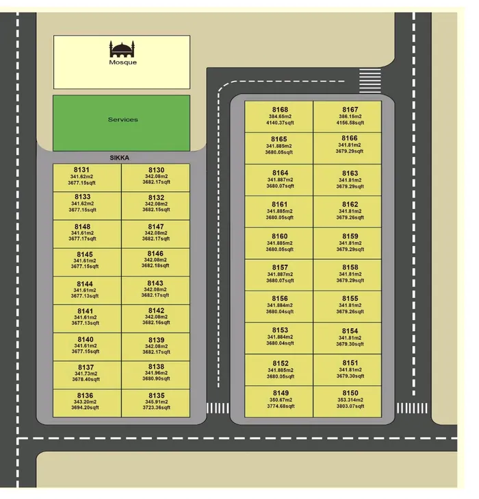 A whole project for sale in Qar streets is ready for construction : Image 1