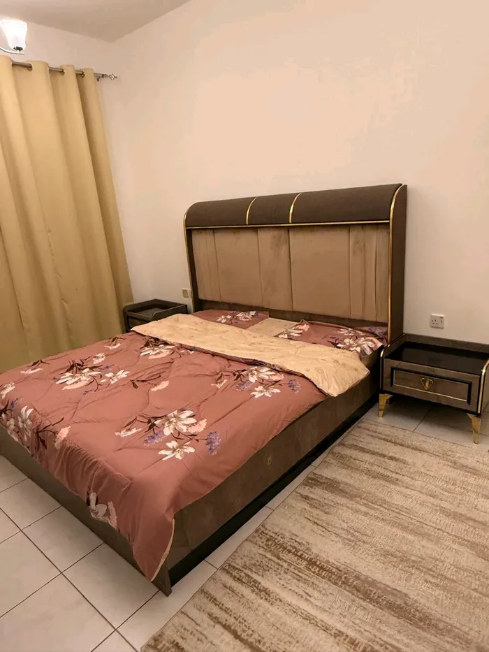 A furnished apartment with a room and a hall : Image 1