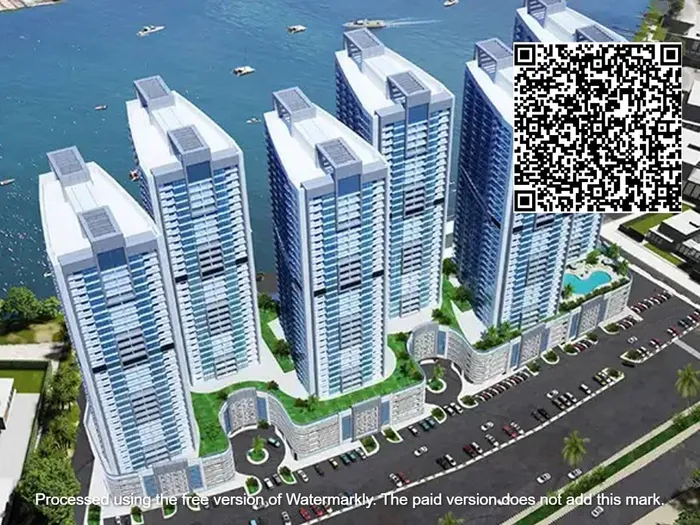 شقة غرفة وصالة بسعر مثالي وعائد استثماري قوي في ابراج كريك تقسيط مريح : Image 1