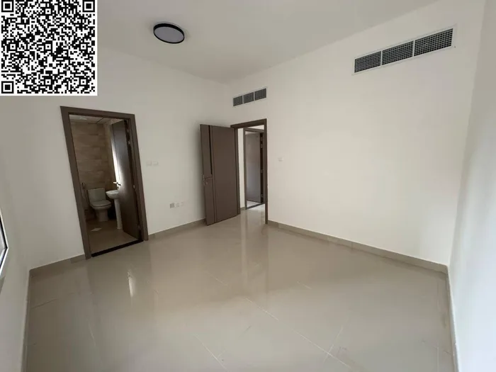 A room and a hall for the first resident for annual rent in Ajman, Al Jerf 3, with modern finishes and a balcony with an open view near the Chinese market and Mohammed Bin Zayed Street : Image 1