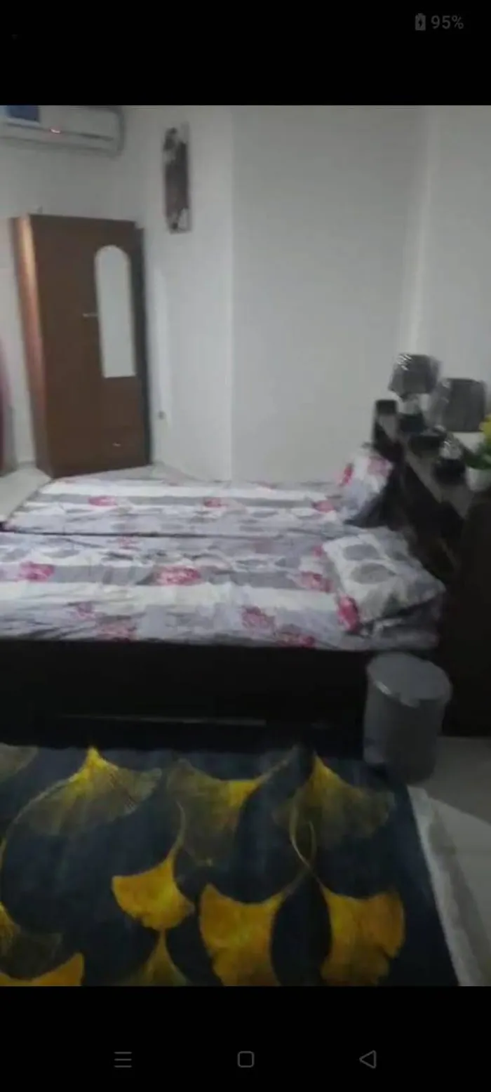 ✨ Master family room with balcony for monthly rent in Al Qasba _ Sharjah ✨ : Image 1