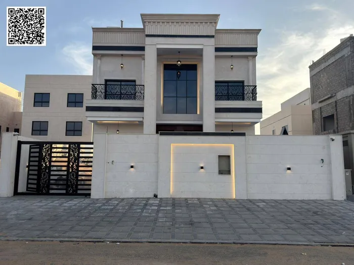 فيلا حجر واجهتين مع روف للبيع | موقع مميز : Image 1